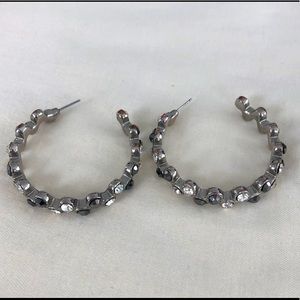 Costume hoop earrings